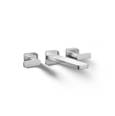 Kohler Parallel Wall-mount Bathroom Sink Faucet Trim, 1.2 Gpm - Polished Chrome