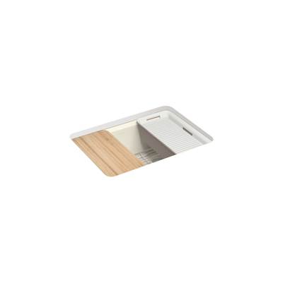 Kohler | Riverby | Undermount Kitchen Sink - Biscuit
