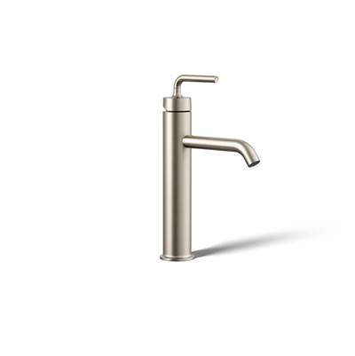 Kohler Purist Tall single-handle bathroom sink faucet with Lever handle, 1.2 gpm