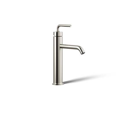 Kohler Purist Tall single-handle bathroom sink faucet with Lever handle, 1.2 gpm
