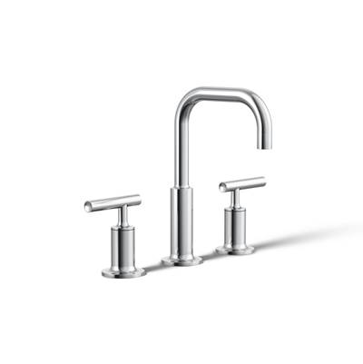 Kohler Purist Widespread bathroom sink faucet with Lever handles, 1.2 gpm - Polished Chrome