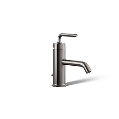 Kohler Purist Single-handle bathroom sink faucet with Straight Lever handle, 1.2 gpm - Vibrant Titanium