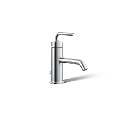 Kohler Purist Single-handle bathroom sink faucet with Straight Lever handle, 1.2 gpm - Polished Chrome