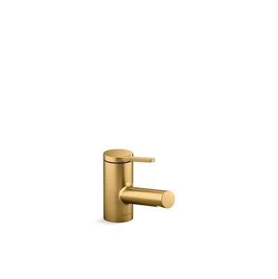 Elate Single-Handle Bathroom Sink Faucet 1.0 GPM - Vibrant Brushed Moderne Brass
