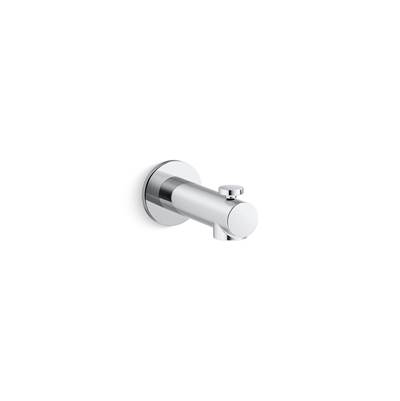 Elate Wall-mount bath spout with diverter - Polished Chrome