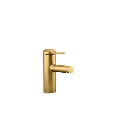 Elate Single-Handle Bathroom Sink Faucet 1.0 GPM - Vibrant Brushed Moderne Brass