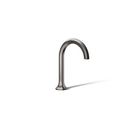 Kohler Occasion Bathroom Sink Faucet Spout with Cane Design, 1.2 Gpm - Vibrant Titanium