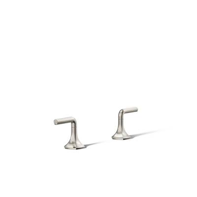 Kohler Occasion Lever Bathroom Sink Faucet Handles - Vibrant Polished Nickel