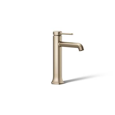 Kohler Occasion Tall Single-handle Bathroom Sink Faucet, 1.2 Gpm - Vibrant Brushed Bronze