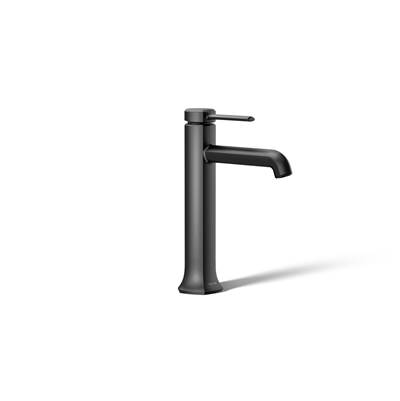 Kohler Occasion Tall Single-handle Bathroom Sink Faucet, 1.2 Gpm - Matte Black