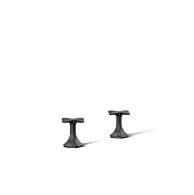 Kohler Occasion Cross Bathroom Sink Faucet Handles - Matte Black