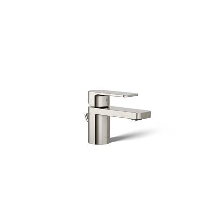 Kohler Parallel Low Single-handle Bathroom Sink Faucet, 1.0 Gpm - Vibrant Polished Nickel