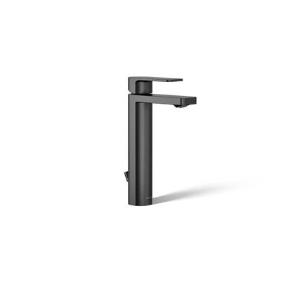 Kohler Parallel Tall Single-handle Bathroom Sink Faucet, 0.5 Gpm - Matte Black