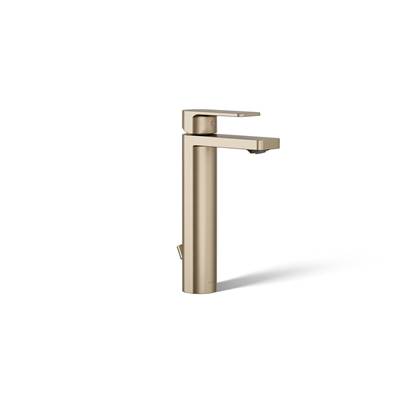 Kohler Parallel Tall Single-handle Bathroom Sink Faucet, 0.5 Gpm - Vibrant Brushed Bronze
