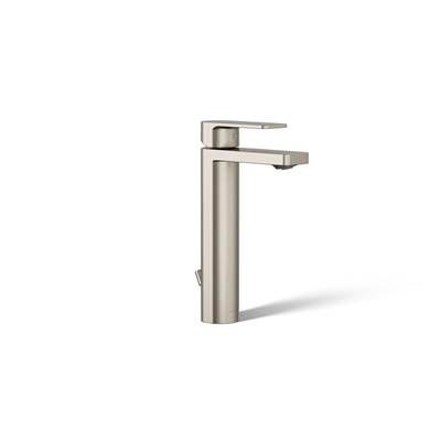 Kohler Parallel Tall Single-handle Bathroom Sink Faucet, 0.5 Gpm - Vibrant Brushed Nickel