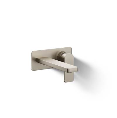 Kohler Parallel Wall-mount Single-handle Bathroom Sink Faucet, 1.2 Gpm - Vibrant Brushed Nickel