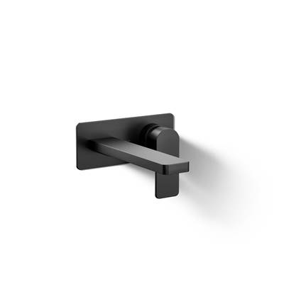 Kohler Parallel Wall-mount Single-handle Bathroom Sink Faucet, 1.2 Gpm - Matte Black
