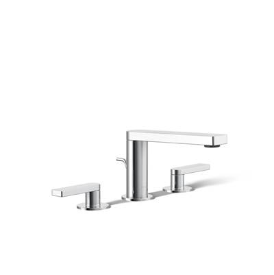 Composed Widespread bathroom sink faucet with Lever handles, 1.2 gpm