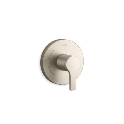 Elate Rite-Temp Valve Trim - Vibrant Brushed Nickel