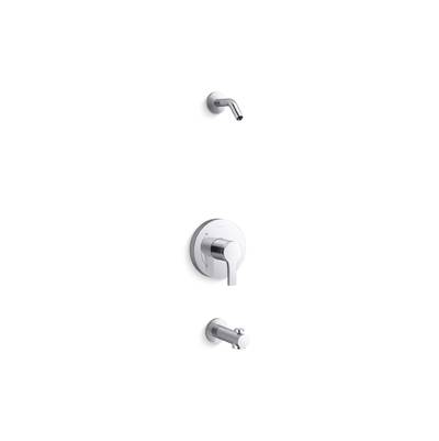 Elate Rite-Temp Bath And Shower Trim Kit Without Showerhead - Polished Chrome
