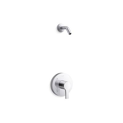 Elate Rite-Temp Shower Trim Kit Without Showerhead - Polished Chrome
