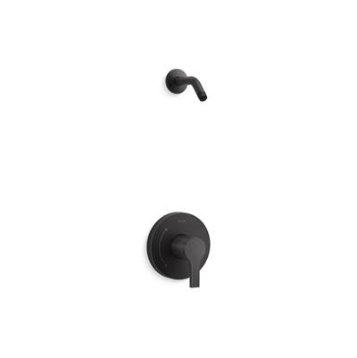 Elate Rite-Temp Shower Trim Kit Without Showerhead - Matte Black