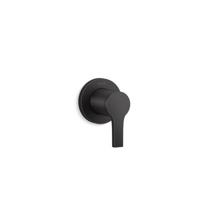 Elate Mastershower Transfer Valve Trim - Matte Black
