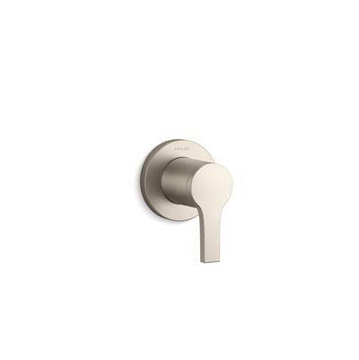 Elate Mastershower Transfer Valve Trim - Vibrant Brushed Nickel