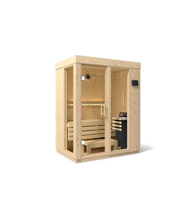 Kohler Two-person Indoor Sauna With Floor - Scandinavian Spruce