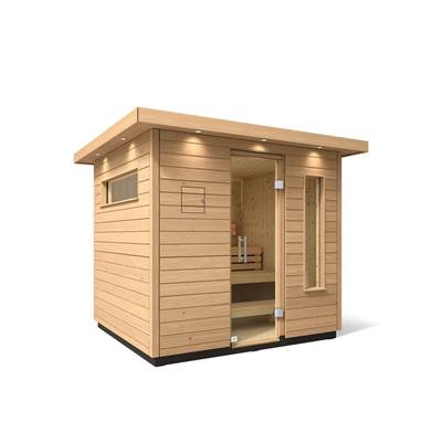 Five-person Outdoor Sauna - Douglas Fir
