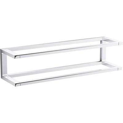 Draft 18'' towel bar frame - Polished Chrome