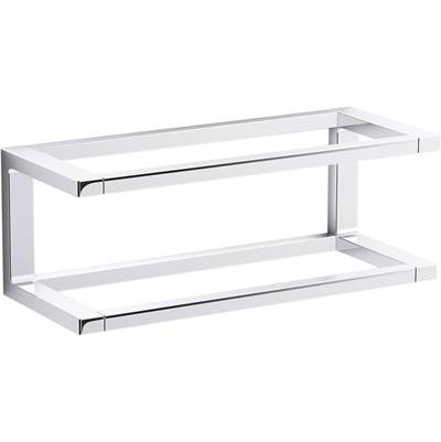 Draft 12'' towel bar frame - Polished Chrome