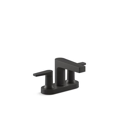 Kohler | Taut | Widespread Bathroom Sink Faucet - Matte Black