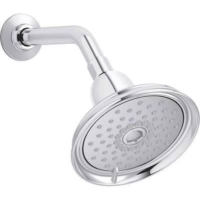 Bancroft 1.75 gpm multifunction showerhead with Katalyst air-induction technology