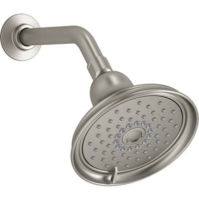 Bancroft 2.5 gpm multifunction showerhead with Katalyst air-induction technology