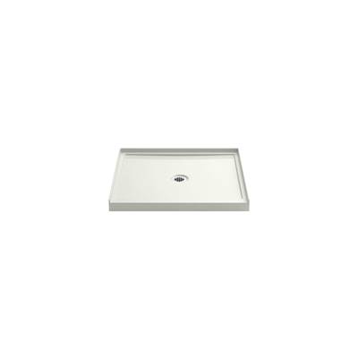 Kohler Rely 36-in x 34-in Single-Threshold Shower Base with Center Drain, Dune