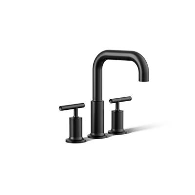 Kohler Purist Deck-mount Bath Faucet Trim with Lever Handles - Matte Black
