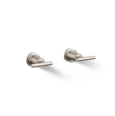 Kohler Purist Deck- or Wall-mount Bath Faucet Handle Trim with Lever Design - Vibrant Brushed Nickel