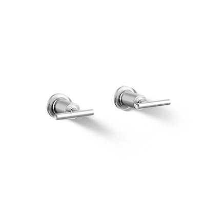 Kohler Purist Deck- or Wall-mount Bath Faucet Handle Trim with Lever Design - Polished Chrome