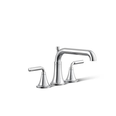 Kohler ToneE Deck-mount bath faucet trim with diverter - Polished Chrome