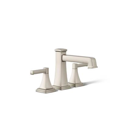 Kohler Riff Deck-mount bath faucet trim - Vibrant Brushed Nickel