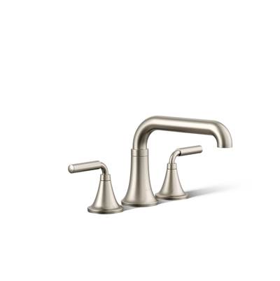 Kohler ToneE Deck-mount bath faucet trim - Vibrant Brushed Nickel