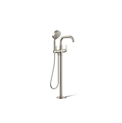 CastiaE by Studio McGee Floor-mount bath filler trim with handshower