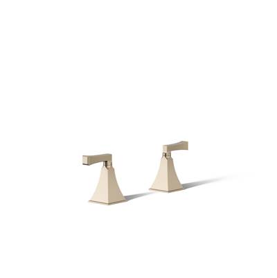 Kohler Memoirs Stately Deck-mount Bath Faucet Handle Trim - Vibrant Brushed Bronze