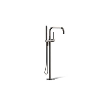 Kohler Purist Floor-mount Bath Filler Trim with Handshower - Vibrant Titanium