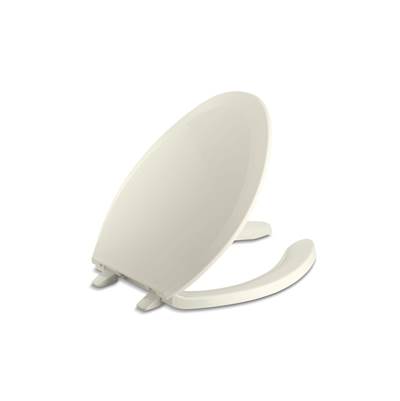Kohler Lustrae Elongated Toilet Seat - Biscuit