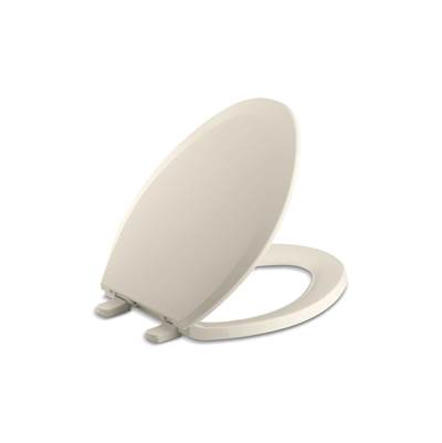 Kohler Lustrae Quick-releasee Elongated Toilet Seat - Almond