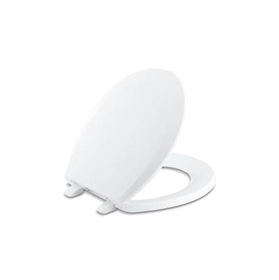 Kohler Lustrae Quick-releasee Round-front Toilet Seat - White