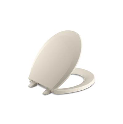 Kohler Lustrae Quick-releasee Round-front Toilet Seat - Almond