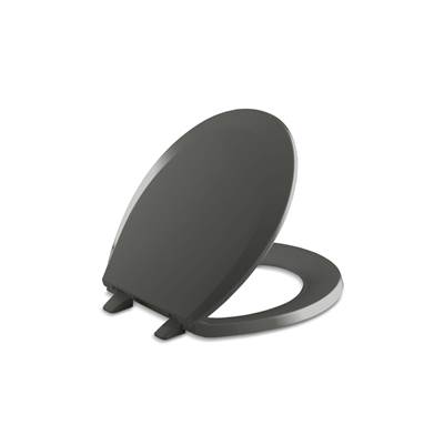 Kohler Lustrae Quick-releasee Round-front Toilet Seat - Thunder Grey